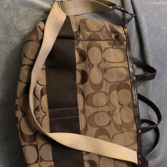 Coach AUTHENTIC Computer/Work/Diaper Bag - Picture 1 of 7